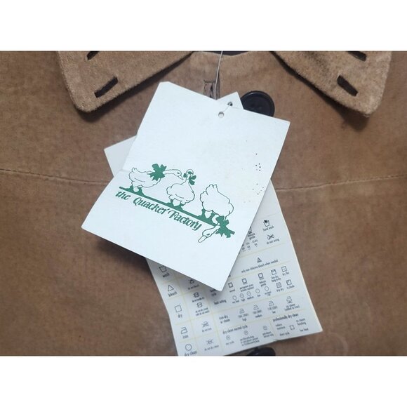 Vintage Quacker Factory Genuine Suede Western Jacket Horses & Southwest - Picture 11 of 15